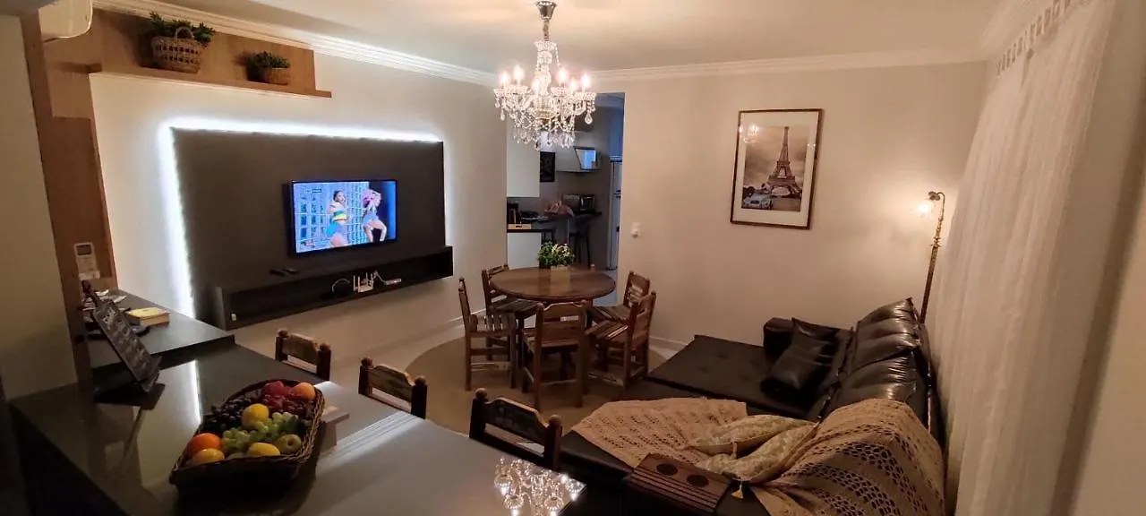 Apartamento Climatizado Familiar Novo Ed Lirio Do Vale Prox Ao Termas De Piratuba Sc Brasilien