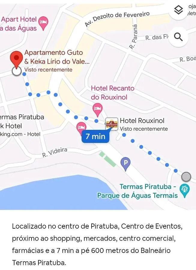 Apartamento Climatizado Familiar Novo Ed Lirio Do Vale Prox Ao Termas De Piratuba Sc 0*,  Brasilien
